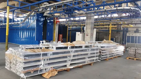 Elektrostatik toz boya ve kumlama uygulaması 2